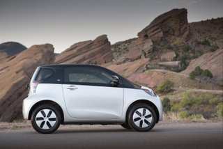 Scion IQ EV Side View